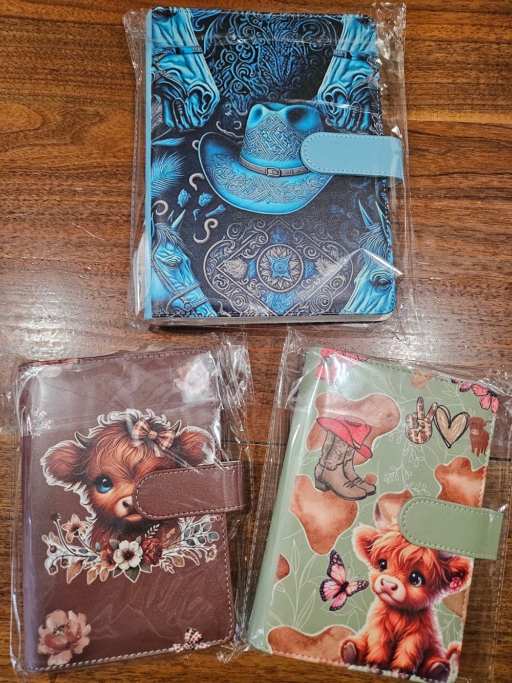 “Western” Themed Binders